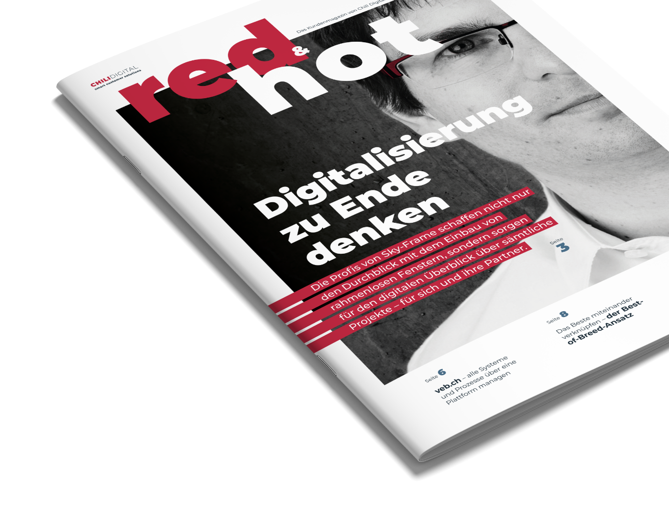 Magazine Cover: Digitalisierung zu Ende denken